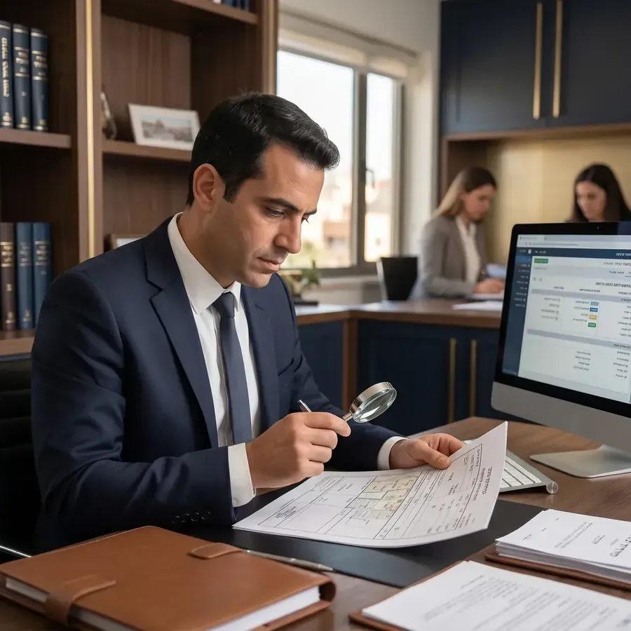 Avocat immobilier — vérifications au Tabou en Israël dans le District de Jérusalem