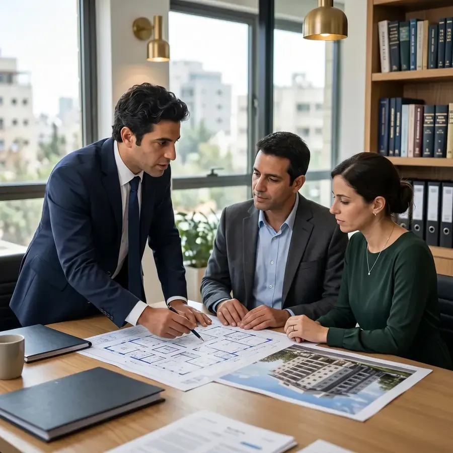 עורך דין מקרקעין — רכישה על הנייר מקבלן בישראל בקריית גת